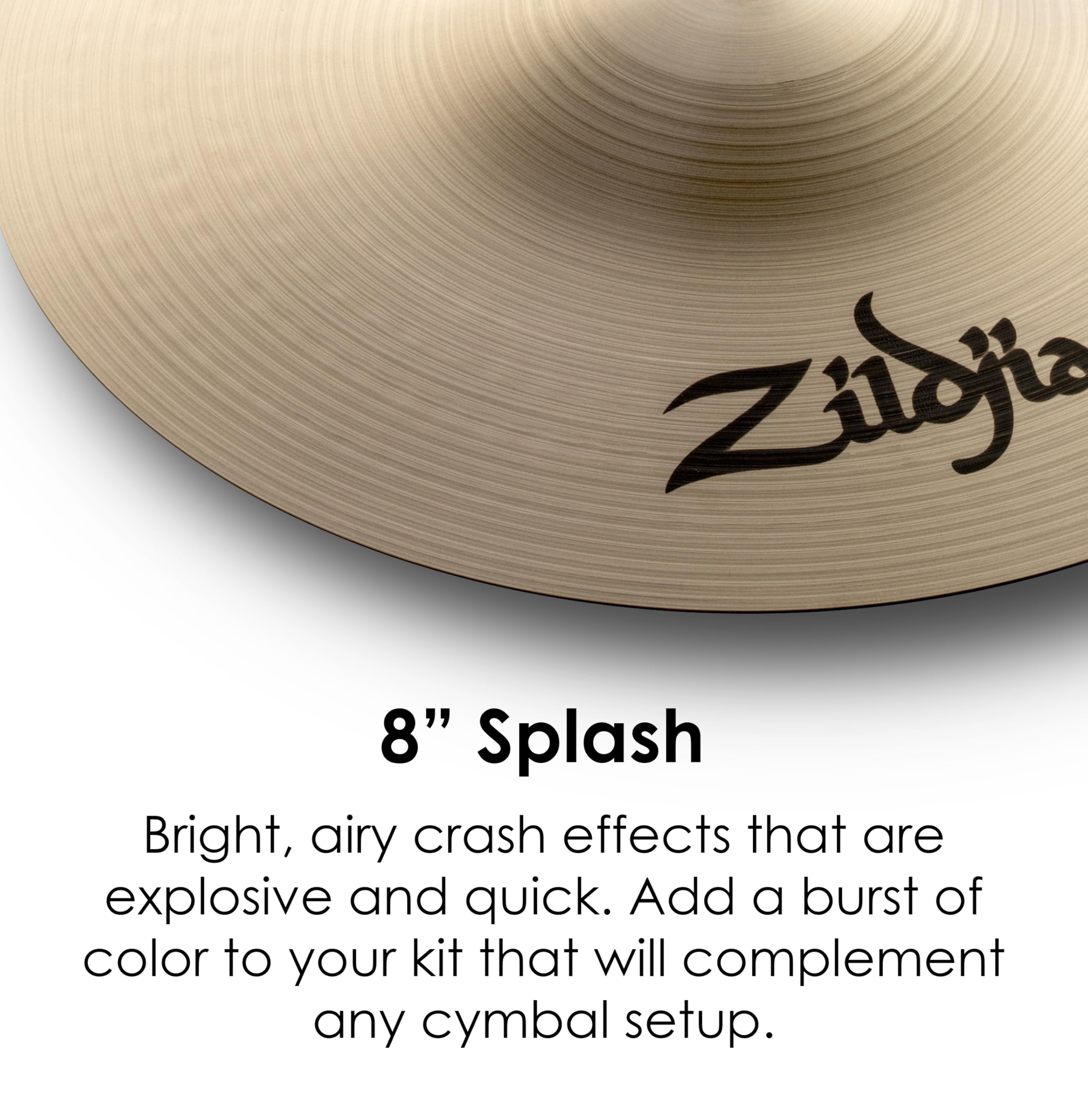 Amazon | ジルジャン スプラッシュシンバル A 8インチ A0210